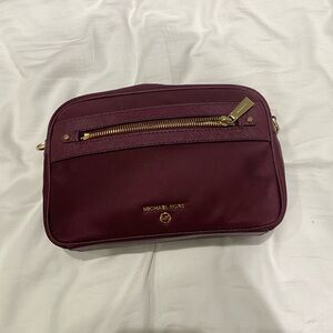 Michael Kors Burgundy Crossbody Bag